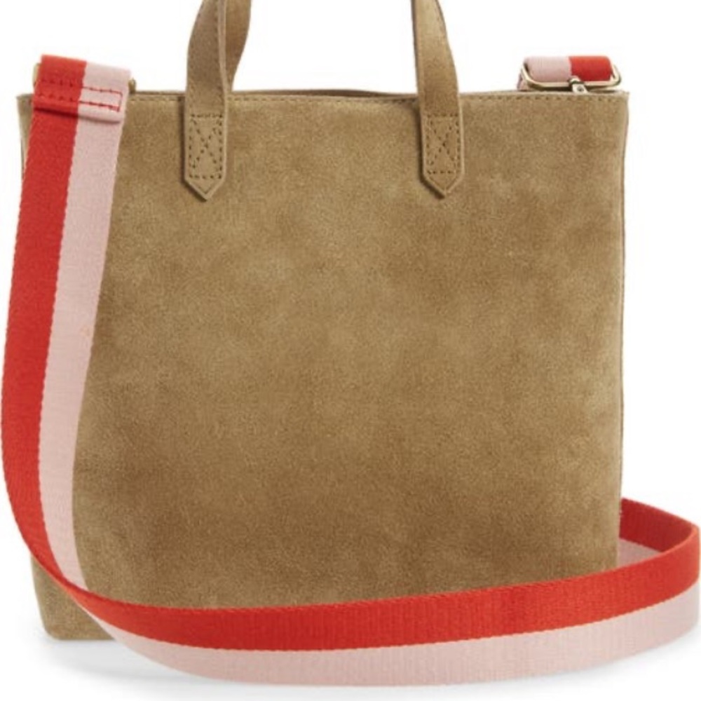 Madewell Suede Crossbody Tote